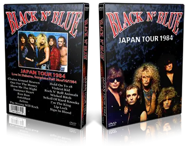 Artwork Cover of Black N Blue 1984-11-16 DVD Tokyo Proshot