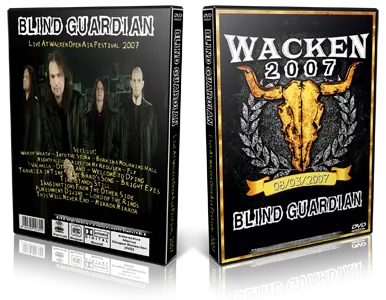 Artwork Cover of Blind Guardian 2007-08-03 DVD Wacken Open Air Festival Proshot