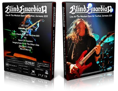 Artwork Cover of Blind Guardian 2011-08-04 DVD Wacken Open Air Festival Proshot