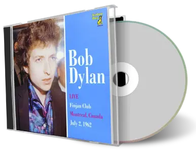 Artwork Cover of Bob Dylan 1962-07-02 CD Montreal Soundboard