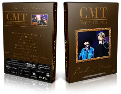 Artwork Cover of Brooks and Dunn 2009-10-30 DVD CMT Proshot