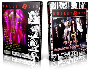 Artwork Cover of Bullet Boys Compilation DVD Pigs In The Mud Proshot