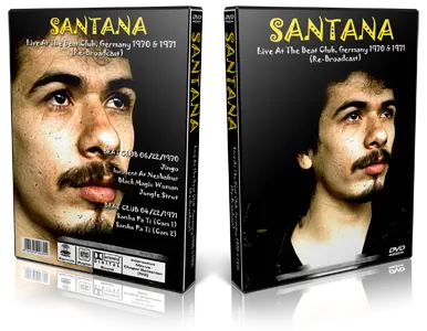 Artwork Cover of Carlos Santana 1970-06-22 DVD Beat Club Proshot