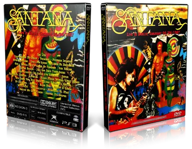 Artwork Cover of Carlos Santana 1987-06-06 DVD Berlin Proshot