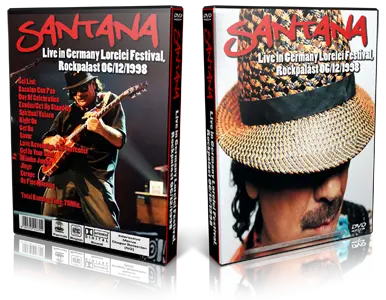 Artwork Cover of Carlos Santana 1998-06-12 DVD St Goarshausen Proshot