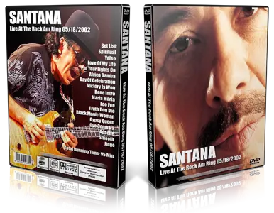 Artwork Cover of Carlos Santana 2002-05-18 DVD Rock Am Ring Proshot