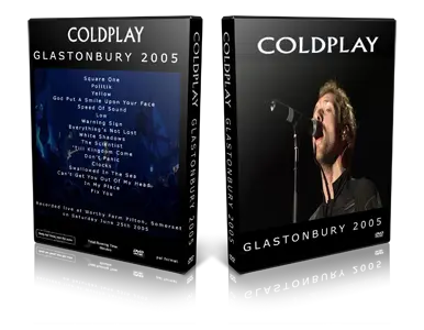 Artwork Cover of Coldplay 2005-06-25 DVD Glastonbury Proshot