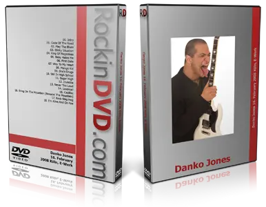 Artwork Cover of Danko Jones 2008-02-16 DVD Koln Proshot