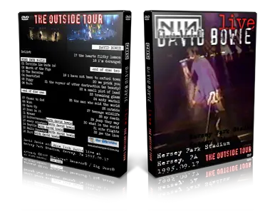 Artwork Cover of David Bowie 1995-09-17 DVD Hershey Audience