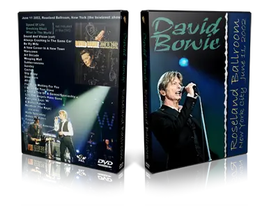 Artwork Cover of David Bowie 2002-06-11 DVD New York City Audience