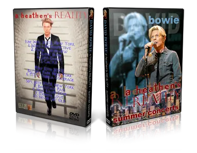 Artwork Cover of David Bowie 2002-09-18 DVD New York City Proshot
