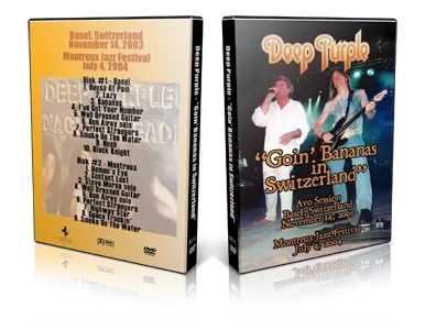 Artwork Cover of Deep Purple 2003-11-14 DVD Basel Proshot