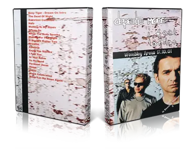 Artwork Cover of Depeche Mode 2001-10-17 DVD London Audience