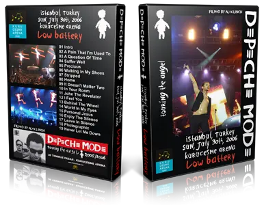 Artwork Cover of Depeche Mode 2006-07-30 DVD Istanbul Audience