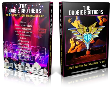 Artwork Cover of Doobie Brothers Compilation DVD Santa Barbara 1982 Proshot