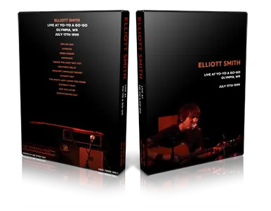 Artwork Cover of Elliott Smith 1999-07-17 DVD Olympia Proshot