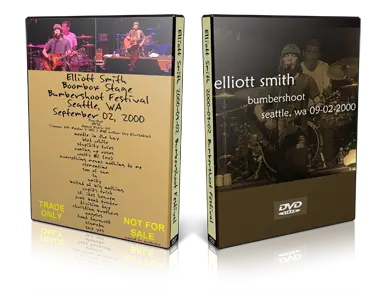 Artwork Cover of Elliott Smith 2000-09-02 DVD Seattle Proshot