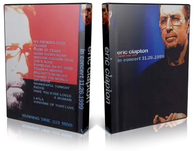 Artwork Cover of Eric Clapton 1999-11-26 DVD Tokyo Audience