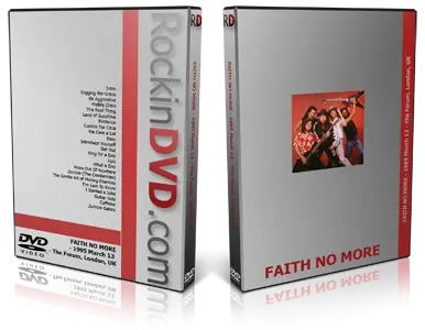 Artwork Cover of Faith No More 1995-03-13 DVD London Audience