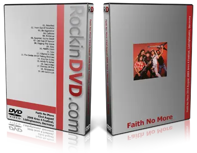 Artwork Cover of Faith No More 2009-08-23 DVD Ludinghausen Proshot