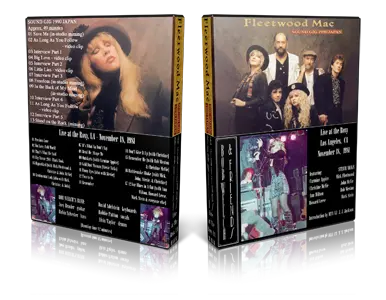Artwork Cover of Fleetwood Mac 1981-11-18 DVD The Roxy Proshot
