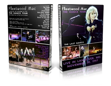 Artwork Cover of Fleetwood Mac 1997-11-30 DVD Landover Audience