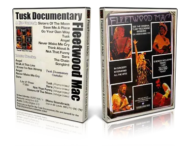 Artwork Cover of Fleetwood Mac Compilation DVD Tusk Documentary and Live Concert Proshot