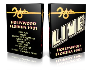 Artwork Cover of Foghat 1981-10-09 DVD Hollywood Proshot