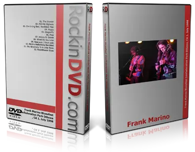 Artwork Cover of Frank Marino 1998-07-01 DVD Ottawa Proshot
