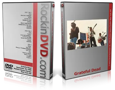Artwork Cover of Grateful Dead 1990-09-20 DVD New York City Audience