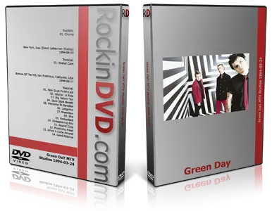 Artwork Cover of Green Day 1994-03-24 DVD New York City Proshot