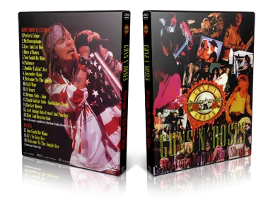 Artwork Cover of Guns N Roses 1991-07-02 DVD Various Proshot