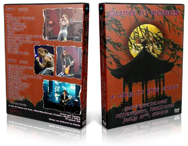Artwork Cover of Guns N Roses 2006-07-02 DVD Nijmegen Audience