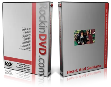Artwork Cover of Heart 1982-08-22 DVD Santo Domingo Proshot