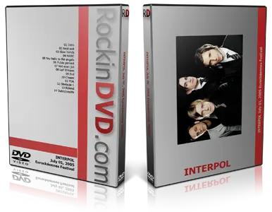 Artwork Cover of Interpol 2005-07-01 DVD Belfort Proshot