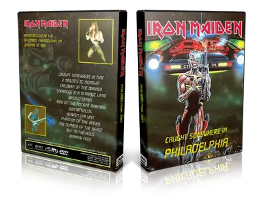 Artwork Cover of Iron Maiden 1987-01-13 DVD Philadelphia Proshot
