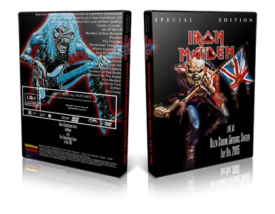 Artwork Cover of Iron Maiden 2005-09-07 DVD Gothenburg Proshot