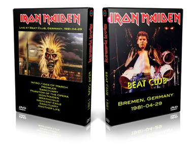 Artwork Cover of Iron Maiden Compilation DVD Bremen 81 Proshot