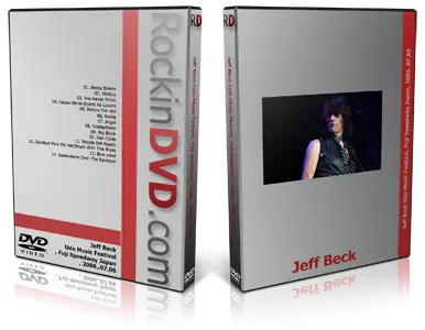 Artwork Cover of Jeff Beck 2006-07-06 DVD Udo Music Festival Proshot