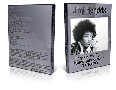 Artwork Cover of Jimi Hendrix 1970-07-30 DVD Maui Proshot