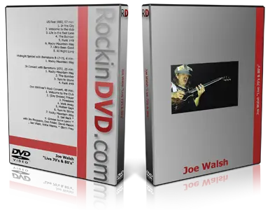 Artwork Cover of Joe Walsh Compilation DVD Live 70s and 80s Proshot