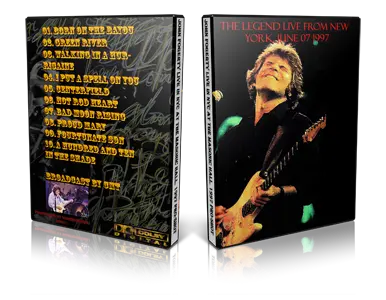 Artwork Cover of John Fogerty 1997-06-07 DVD New York City Proshot