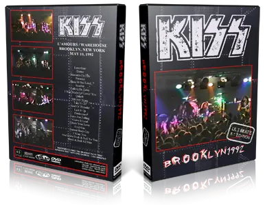 Artwork Cover of KISS 1992-05-10 DVD New York City Audience