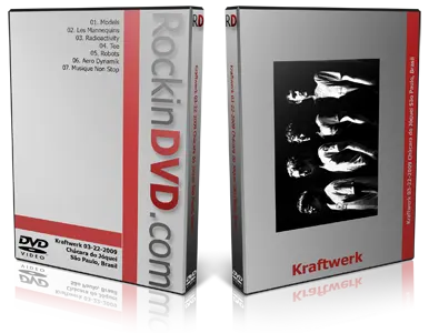 Artwork Cover of Kraftwerk 2009-03-22 DVD Sao Paulo Proshot
