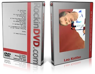 Artwork Cover of Leo Kottke 2005-09-16 DVD St Louis Proshot