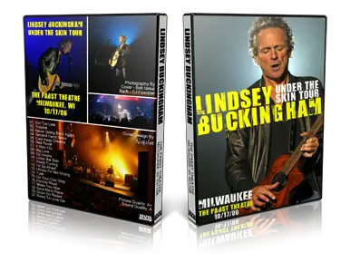 Artwork Cover of Lindsey Buckingham 2006-10-17 DVD Milwaukee Audience