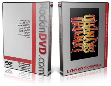 Artwork Cover of Lynyrd Skynyrd 1977-07-13 DVD Asbury Park Proshot