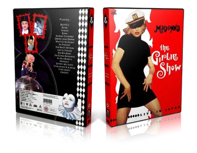 Artwork Cover of Madonna 1993-12-08 DVD Fukuoka Proshot