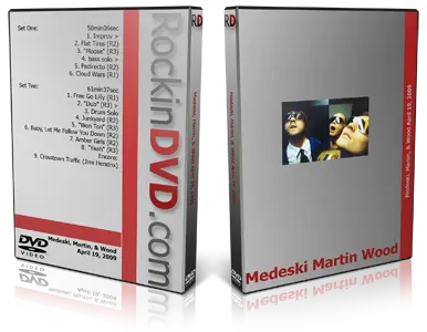 Artwork Cover of Medeski Martin and Wood 2009-04-19 DVD St Louis Proshot