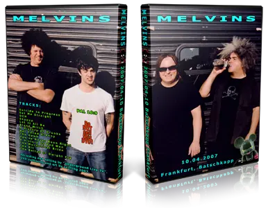 Artwork Cover of Melvins 2007-04-10 DVD Frankfurt Proshot
